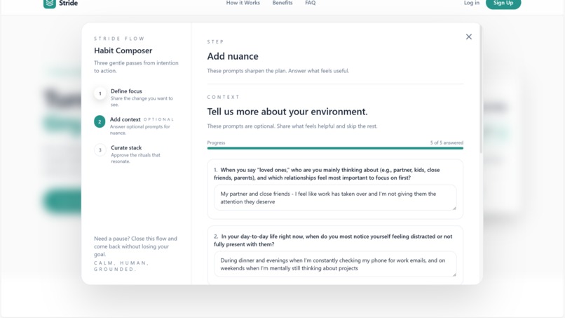 Stride - AI-Powered Atomic Habits Tracker – screenshot 4