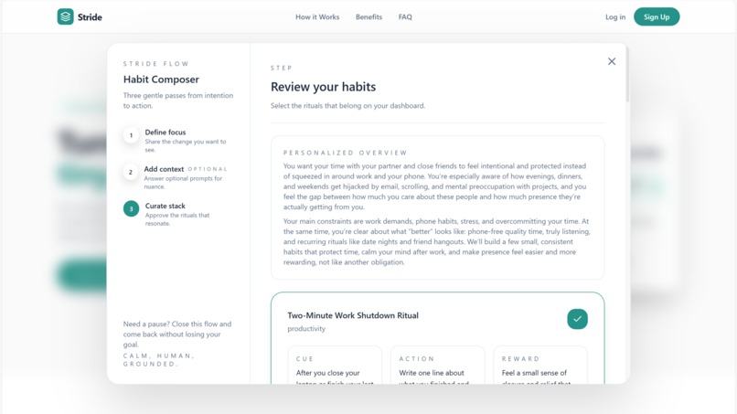 Stride - AI-Powered Atomic Habits Tracker – screenshot 5
