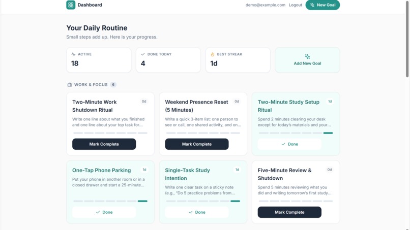 Stride - AI-Powered Atomic Habits Tracker – screenshot 8