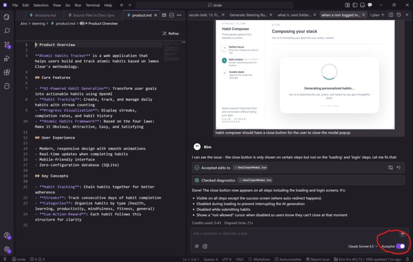 Stride - AI-Powered Atomic Habits Tracker – screenshot 15