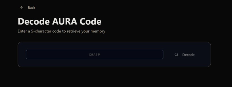AURA – screenshot 2