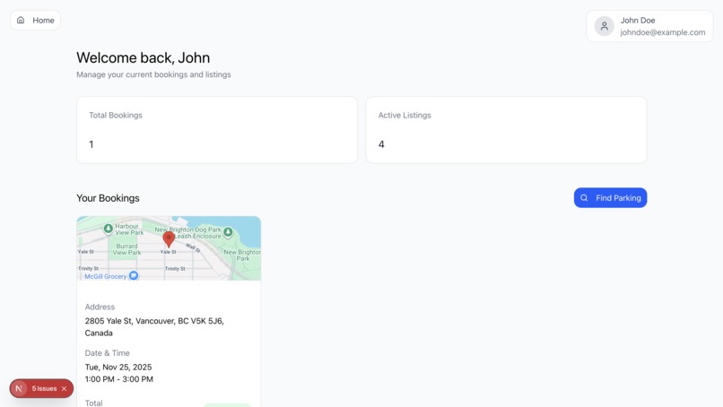 ParkShare – screenshot 1
