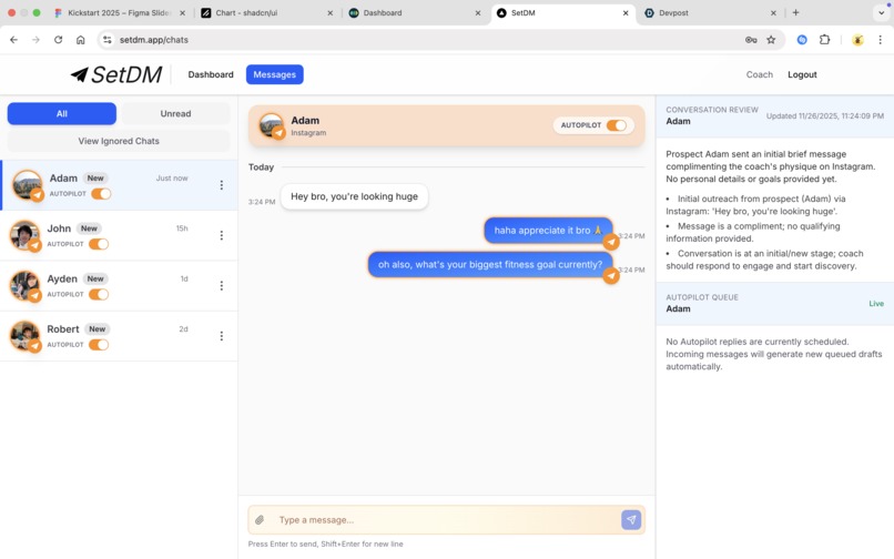 SetDM – screenshot 3