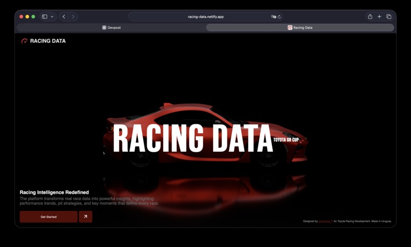 Racing Data – screenshot 1