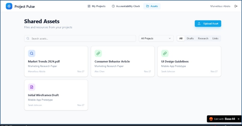 Project Pulse – screenshot 1