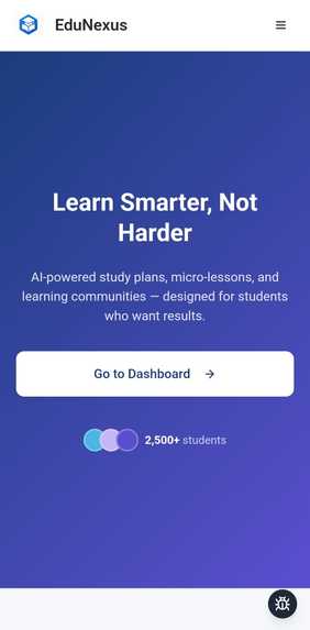 EduNexus – screenshot 1