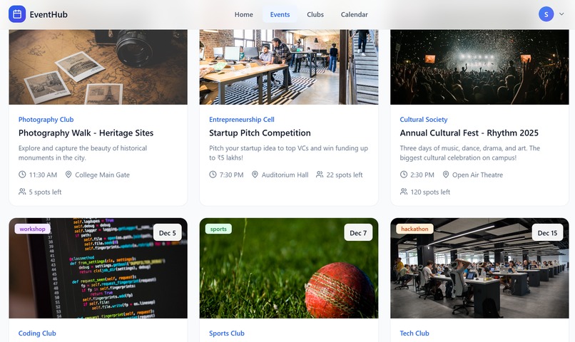 CampusConnect – screenshot 2