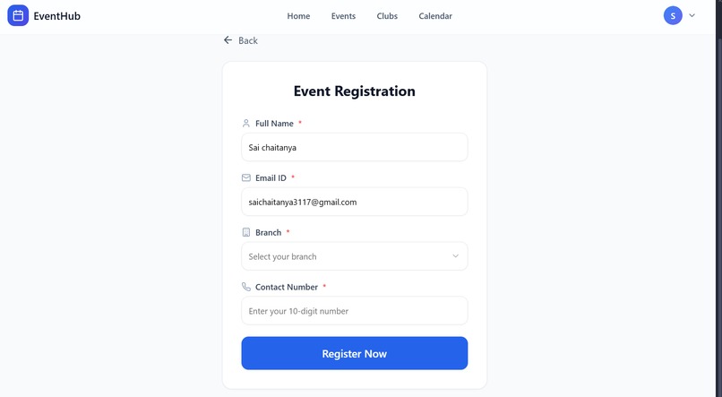CampusConnect – screenshot 3