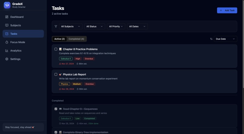 Gradex  – screenshot 3