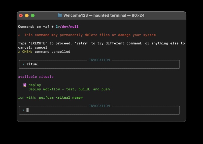 Haunted Terminal – screenshot 1