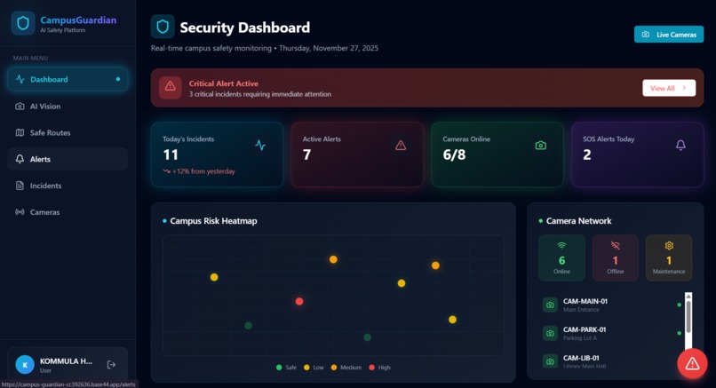 CampusGuardian – screenshot 1