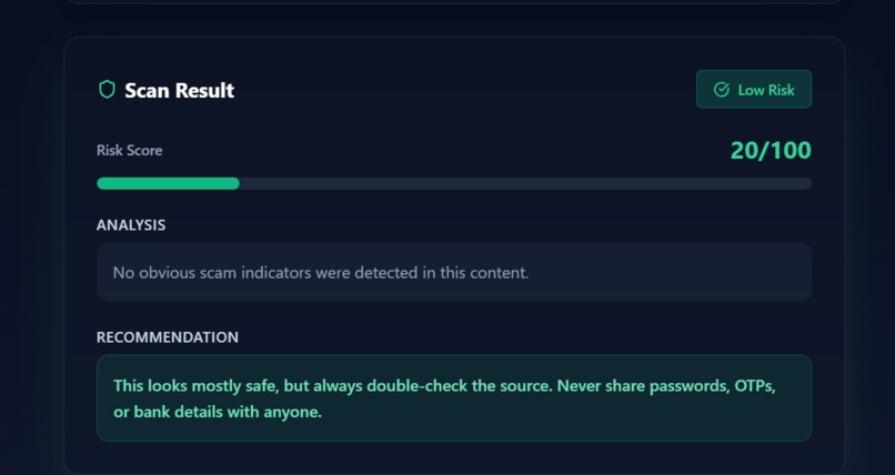 LinkSafe – screenshot 1