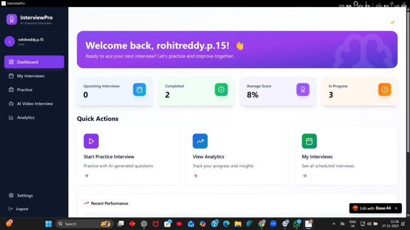 interview pro – screenshot 1
