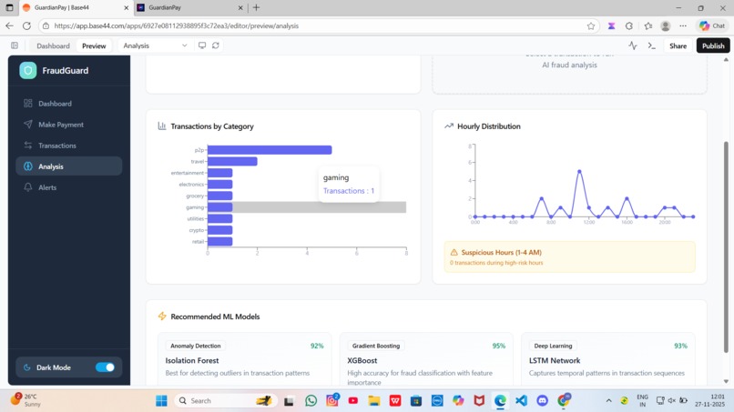 fraud detection for UPI payments – screenshot 7