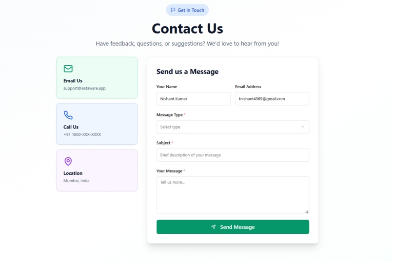 EatAware – screenshot 8
