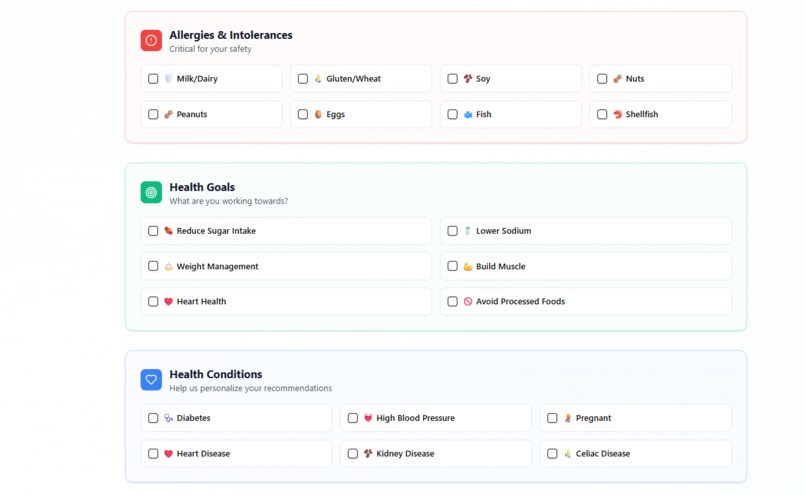 EatAware – screenshot 2