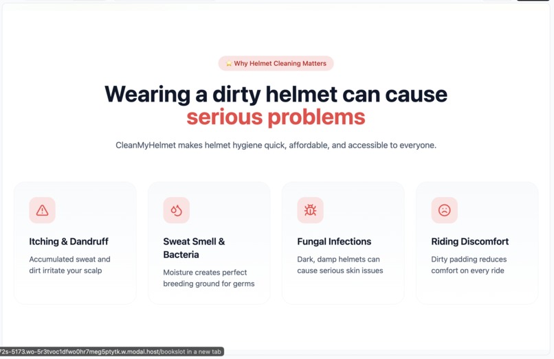 CleanMyHelmet – screenshot 1