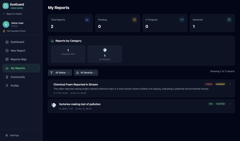 EcoGuard AI – screenshot 5