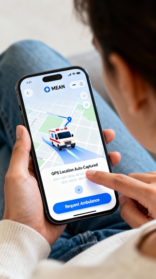 MEAN (Mobile Emergency Ambulance Network) – screenshot 3