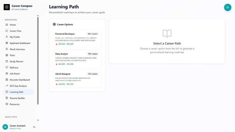 AI-Powered Career Guidance and Development – screenshot 10