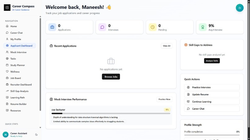 AI-Powered Career Guidance and Development – screenshot 3