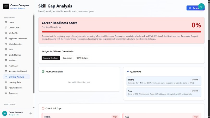 AI-Powered Career Guidance and Development – screenshot 9