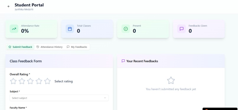 AI POWERED FACE RECOGNITION ATTENDANCE SYSTEM – screenshot 3