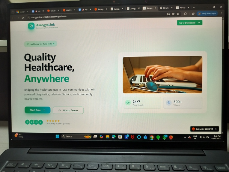 Health care arogyalink – screenshot 1