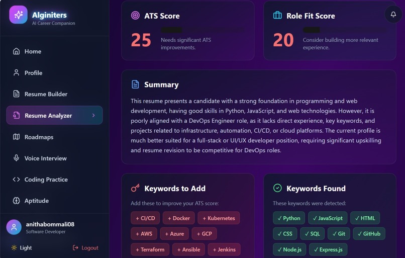 AIgniters – AI Career & Learning Co-Pilot – screenshot 4