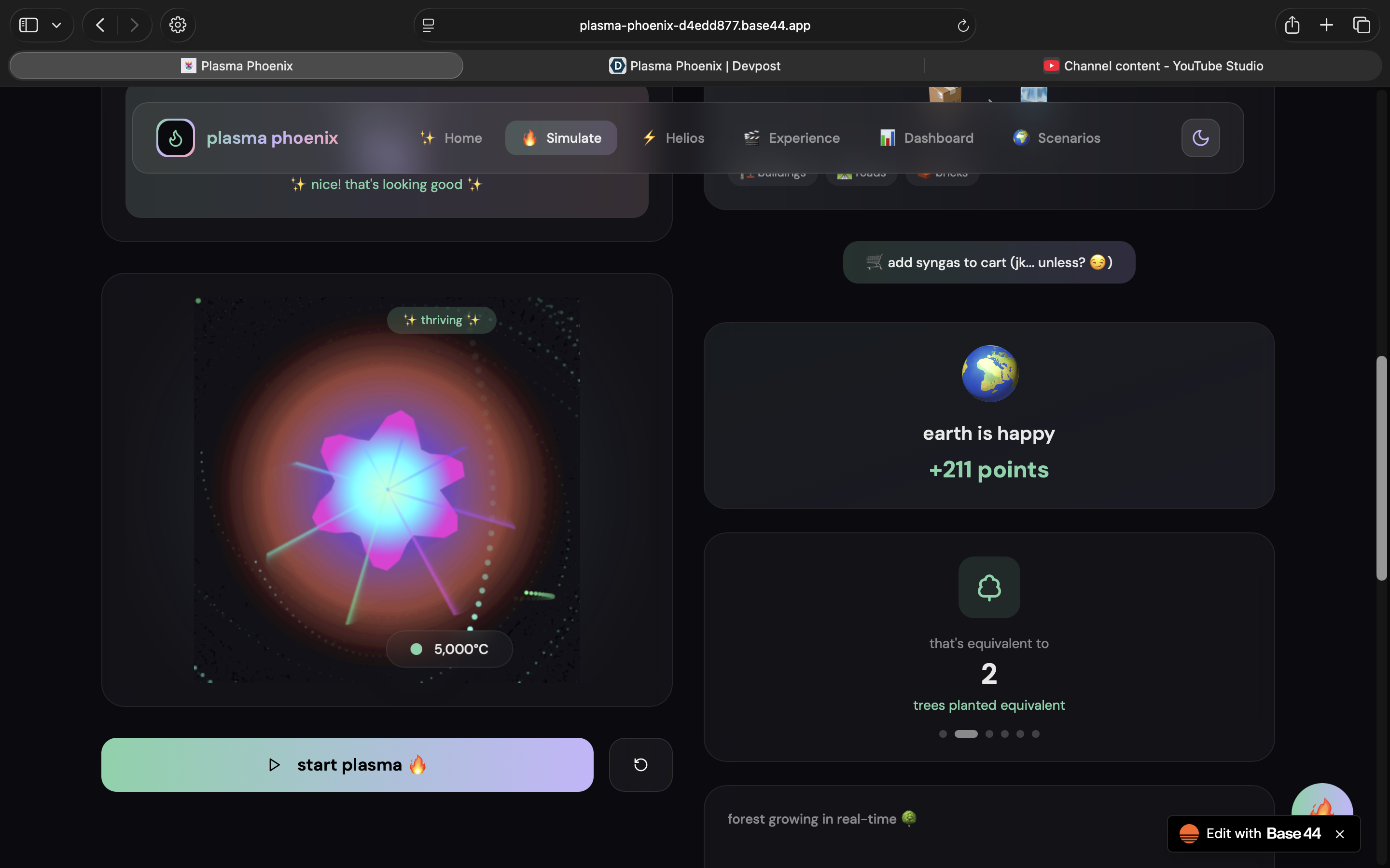 Plasma Phoenix | Devpost