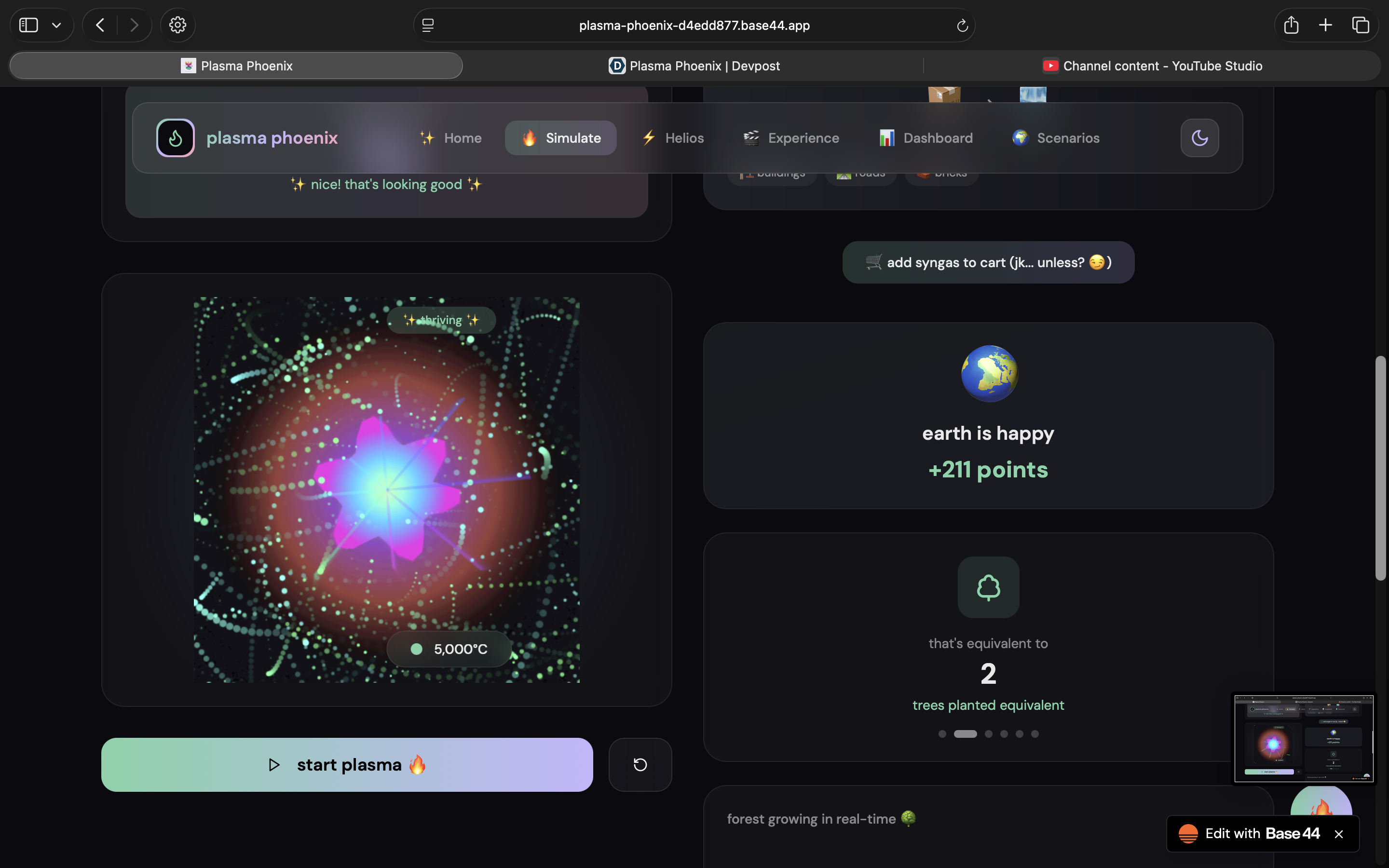Plasma Phoenix | Devpost