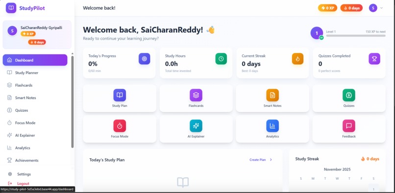 StudyPilot – screenshot 1