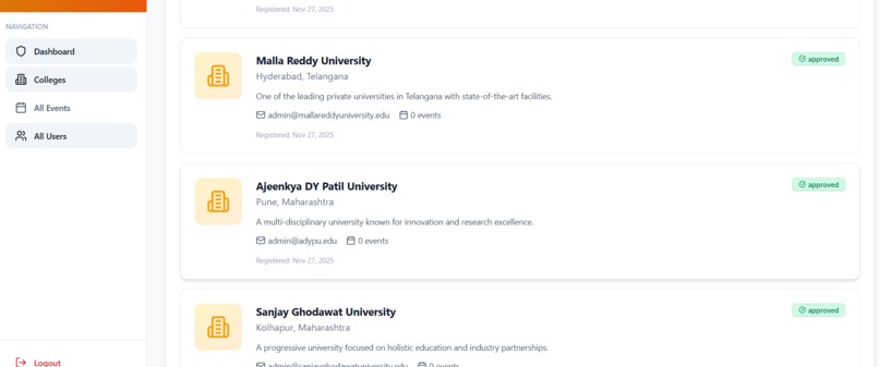 EventHub – screenshot 5