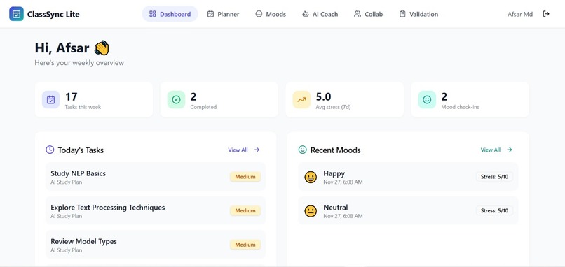 ClassSync Lite – screenshot 4