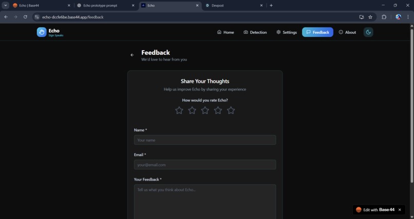 Echo – screenshot 1