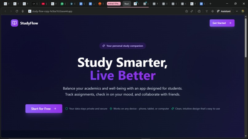 StudyFlow – screenshot 1