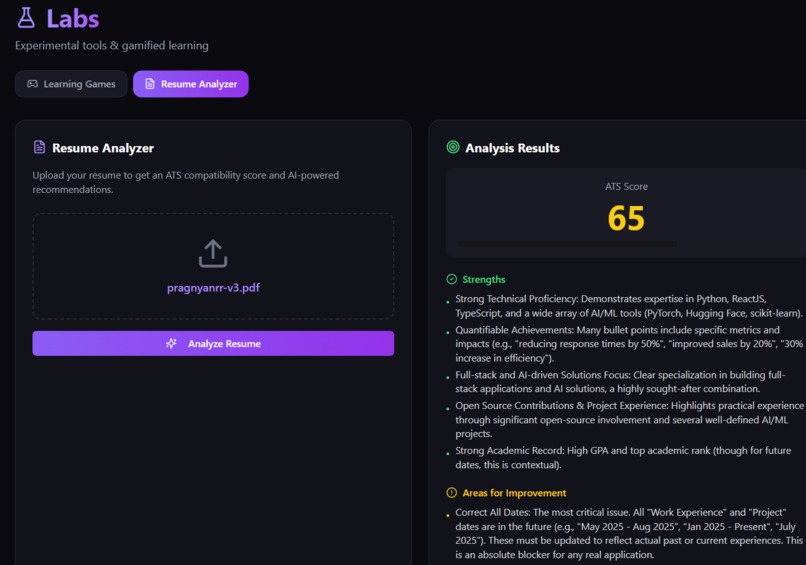 mindtrack – screenshot 3