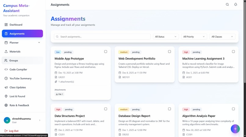 Campus Assistant – screenshot 9
