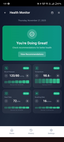 BioGuardX – screenshot 2