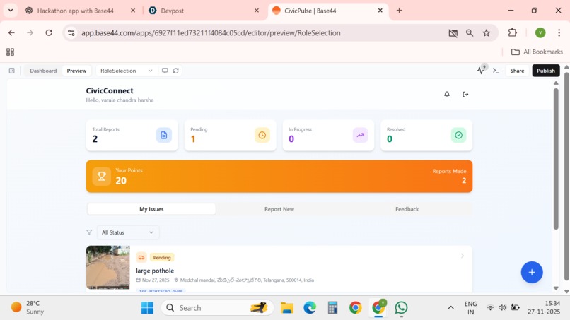 Civic Pulse  – screenshot 1