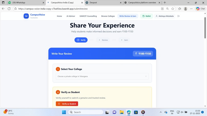 CampusVoice India – screenshot 6