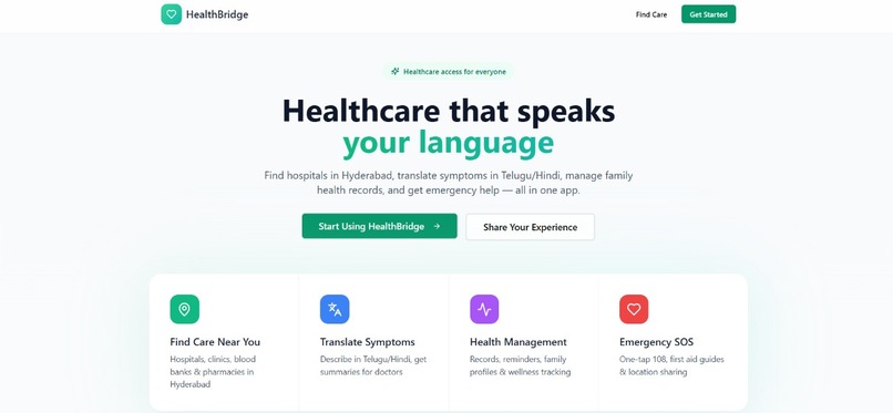 Health care technology and easy accessibility – screenshot 3