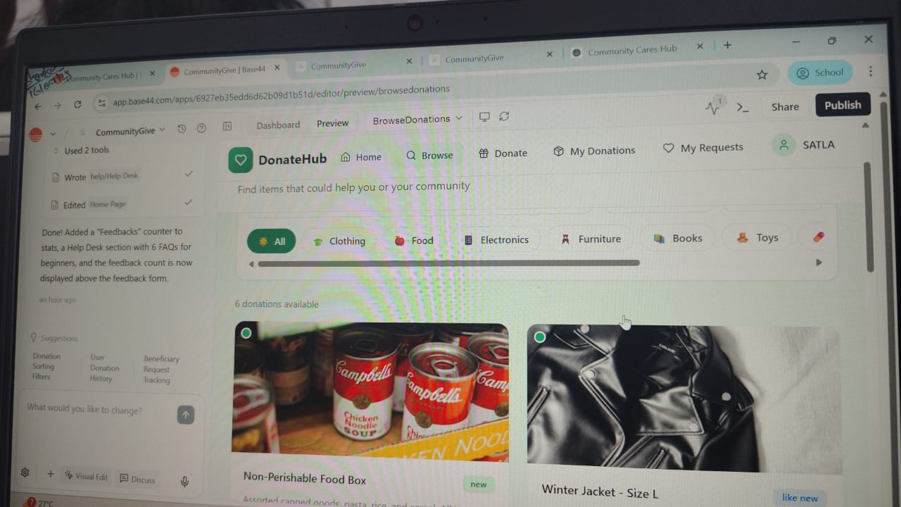 DIGITAL DONATION HUB | Devpost