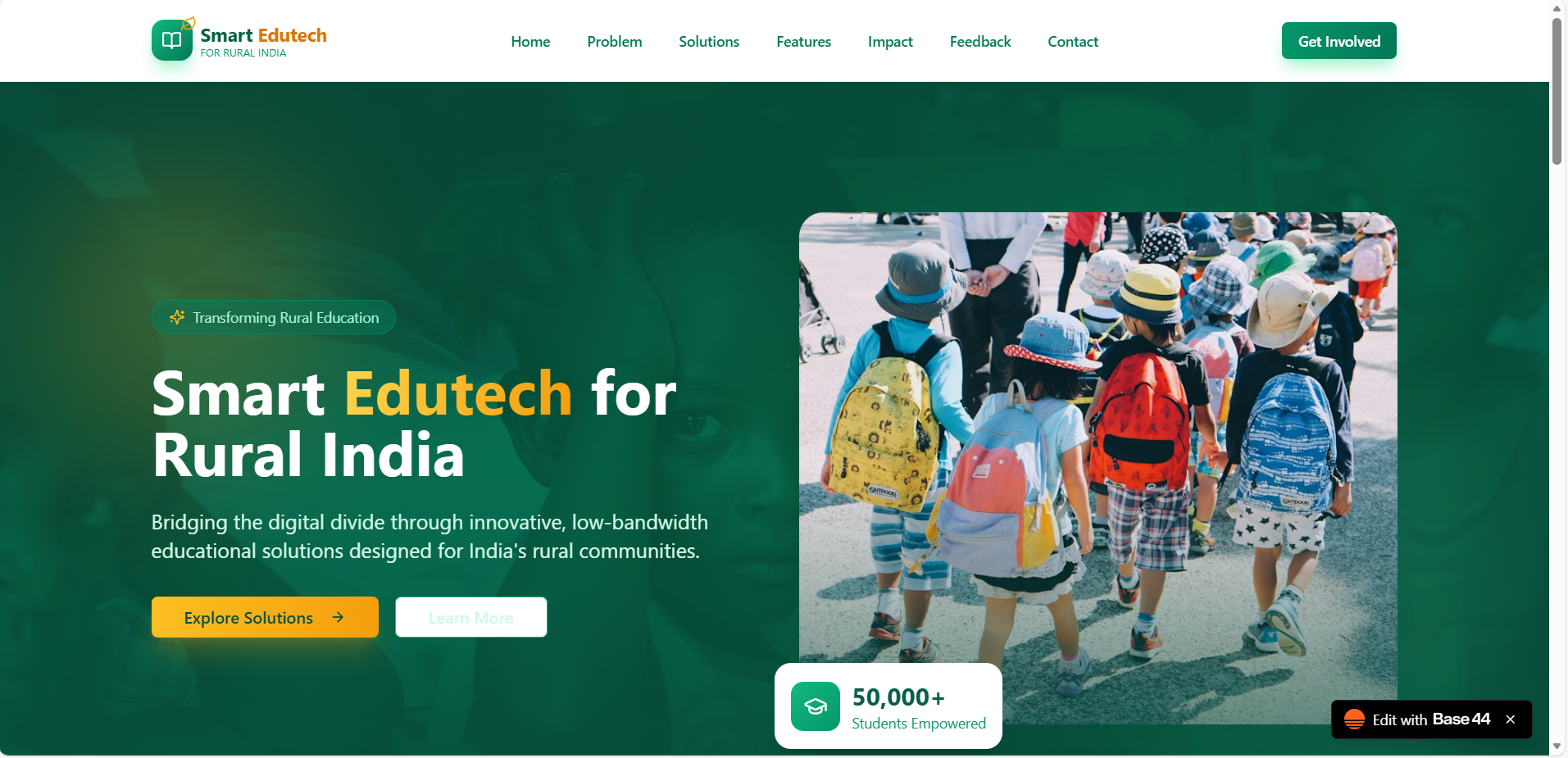 Smart Edutech for Rural India | Devpost