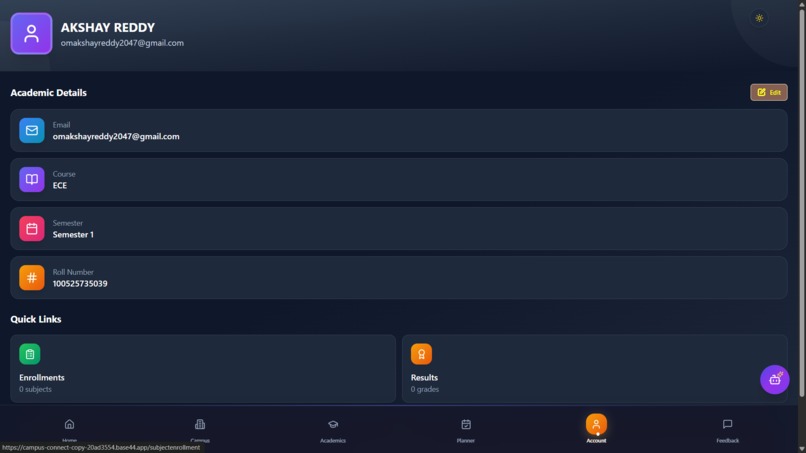 Campus Connect – screenshot 5