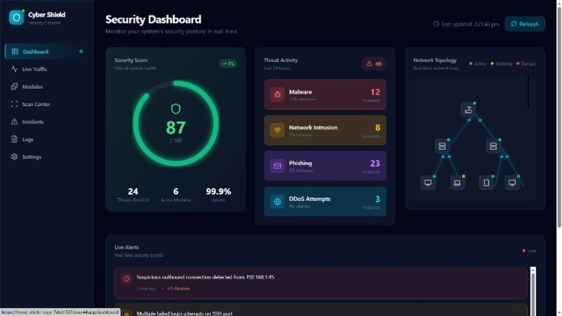 Cyber shield – screenshot 3