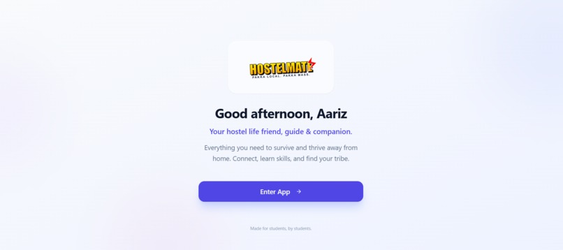 HostelMate / The Student Survival Companion – screenshot 3