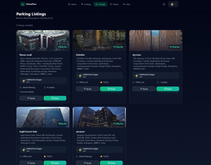 UrbanFlow – screenshot 3