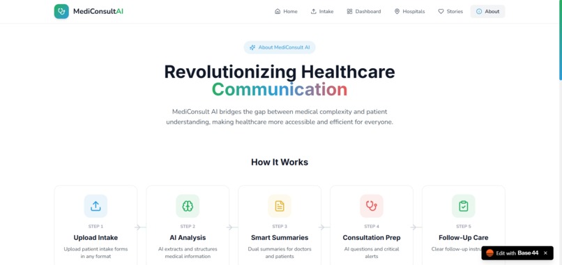 MediConsult AI – screenshot 1