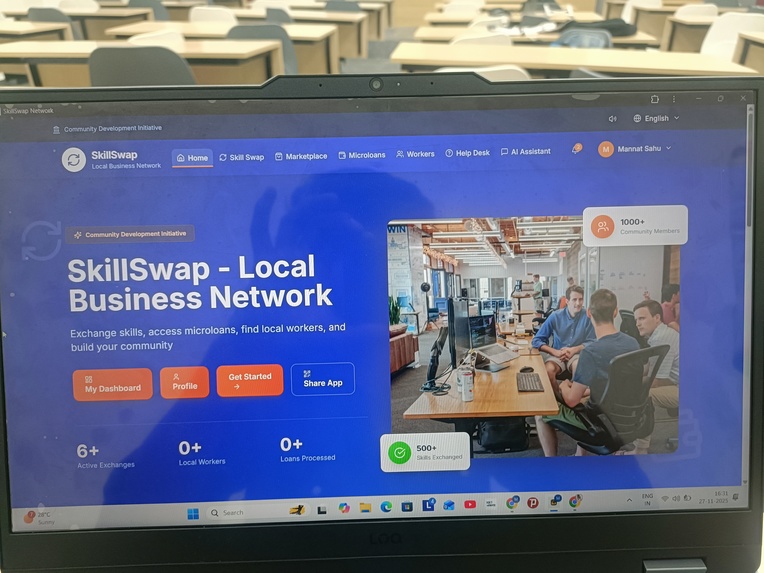 Skill swap  – screenshot 1